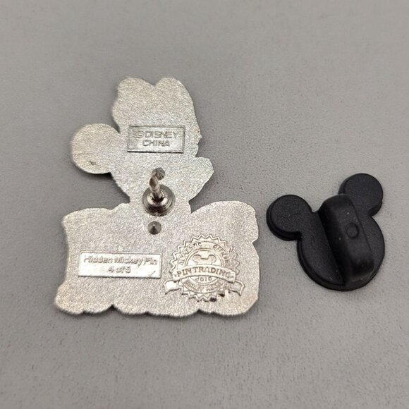 Minnie Mouse Disney Hidden Mickey Trading Pin 2010 - Picture 3 of 3